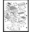 Amana ESRFC514D-P73953-11W freezer-refrigerator parts (tm/esrfc) (esrfc514d/p73953-11w) (esrfc516d/p73953-12w) (esrfc16d/p73953-13w) (esrfc14d/p73953-14w) (tm14d/p73953-21w) (tm16d/p73953-22w) diagram