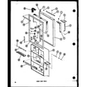 Amana TC20D-P73500-29W lower door parts (tc20d/p73500-29w) (tm20d/p73500-31w) diagram