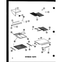Amana TC20D-P73500-29W interior parts (tc20d/p73500-29w) (tm20d/p73500-31w) diagram
