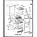Amana TC20D-P73500-29W interior parts (td23d/p73500-26w) diagram