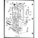Amana TCI18F-G-P75288-7WG lower door parts (td23f-c/p75288-6wc) (td23f/p75288-6w) (td23f-a/p75288-6wa) (td23f-l/p75288-6wl) (td23f-g/p75288-6wg) diagram