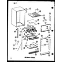 Amana TCI18F-G-P75288-7WG interior parts (td23f-c/p75288-6wc) (td23f/p75288-6w) (td23f-a/p75288-6wa) (td23f-l/p75288-6wl) (td23f-g/p75288-6wg) diagram
