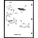 Amana TLI20F-P75288-16W interior parts diagram