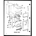 Amana TLI20F-P75288-16W interior parts diagram