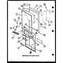 Amana TL18J-P7739006W refrigerator door parts (tli18j/p7739007w) (tli18j/p7739006w) diagram
