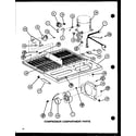 Amana TL18J-P7739006W compressor compartment parts (tli18j/p7739007w) (tli18j/p7739006w) diagram