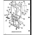 Amana TL18J-P7739006W refrigerator door parts (tl20j/p7739011w) (tli20j/p7739012w) diagram