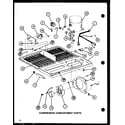 Amana TL18J-P7739006W compressor compartment parts (tl20j/p7739011w) (tli20j/p7739012w) diagram