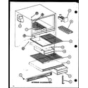 Amana TM18J-P7739003W interior accessories (tm16j/p7739001w) diagram