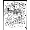 Amana TM18J-P7739003W refrigerator freezer functional parts (tm16j/p7739001w) (tr16j/p7739002w) diagram