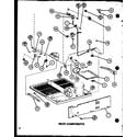 Amana TM18J-P7739003W rear components (tm18j/p7739003w) (tr18j/p7739004w) (tc18j/p7739005w) diagram
