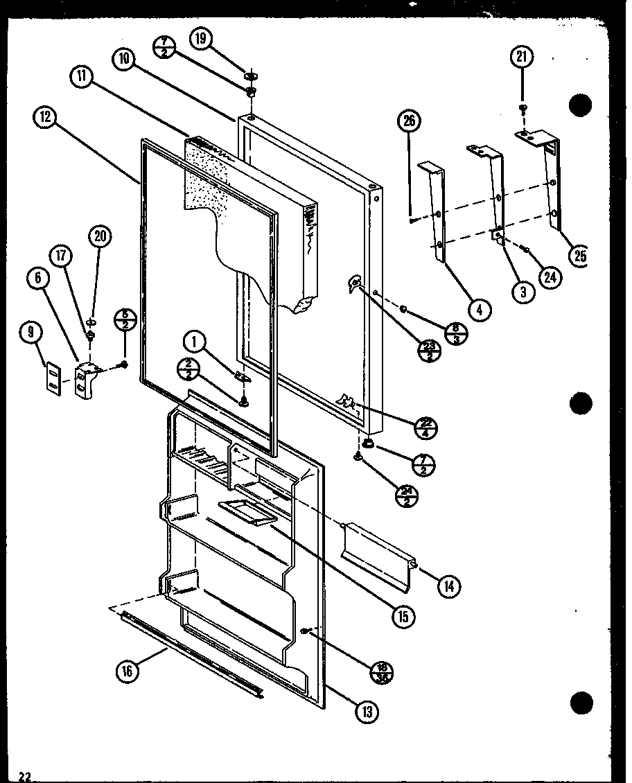Amana TM16N1-P1106117W (tm18n/p1106103w) (tm18n/p1106104w) diagram
