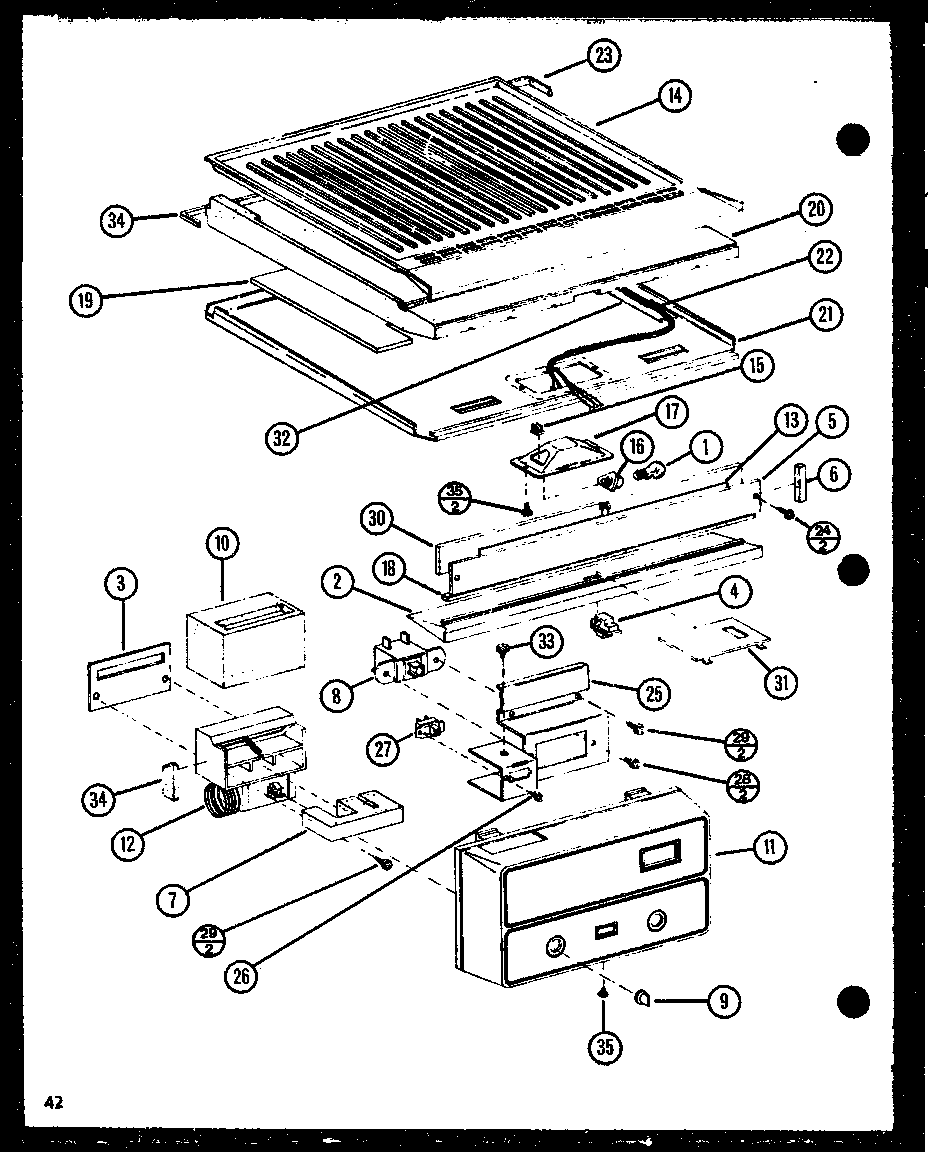Amana TM16N1-P1106117W (tm20n/p1106105w) (tm20n/p1106106w) diagram