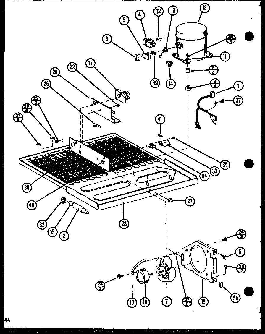 Amana TM16N1-P1106117W (tm20n/p1106105w) (tm20n/p1106106w) diagram