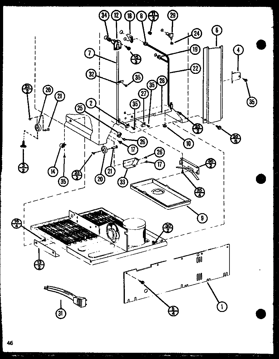 Amana TM16N1-P1106117W (tm20n/p1106105w) (tm20n/p1106106w) diagram