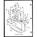 Amana ESR12B-C-P60303-81WC upper door parts (esrf/esrfc) (esrfc16b-l/p60303-77wl) (esrfc16b/p60303-77w) (esrfc16b-g/p60303-77wg) (esrfc16b-c/p60303-77wc) (esrfc16b-a/p60303-77wa) (esrfc14b-g/p60303-78wg) (esrfc14b-a/p60303-78wa) (esrfc14b-c/p60303-78wc) (esrfc14b-l/p60303-78wl) (es diagram