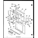 Amana TCI20E-P74660-19W upper door parts (tm18e-c/p74660-11wc) (tm18e/p74660-11w) (tm18e-a/p74660-11wa) (tm18e-l/p74660-11wl) (tm18e-g/p74660-11wg) (tr18e-c/p74660-13wc) (tr18e-a/p74660-13wa) (tr18e-g/p74660-13wg) (tr18e/p74660-13w) (tr18e-l/p74660-13wl) (tc18e-c/p74660-14wc) (t diagram