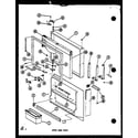 Amana TM518E-C-P75288-2WC upper door parts (tm518f-c/p75288-11wc) (tm518f/p75288-11w) (tm518f-a/p75288-11wa) (tm518f-l/p75288-11wl) (tm518f-g/p75288-11wg) (td523f-g/p75288-10wg) (td523f-l/p75288-10wl) (td523f-a/p75288-10wa) (td523f/p75288-10w) (td523f-c/p75288-10wc) (tm518f-c/p761 diagram