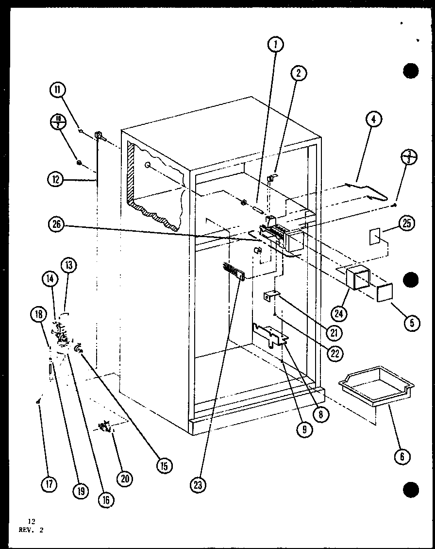 Amana TR18K-P7791126W (tri16k/p7791124w) (tri16k/p7791125w) (tri16k/p7803237w) (tri16k/p7803238w) diagram