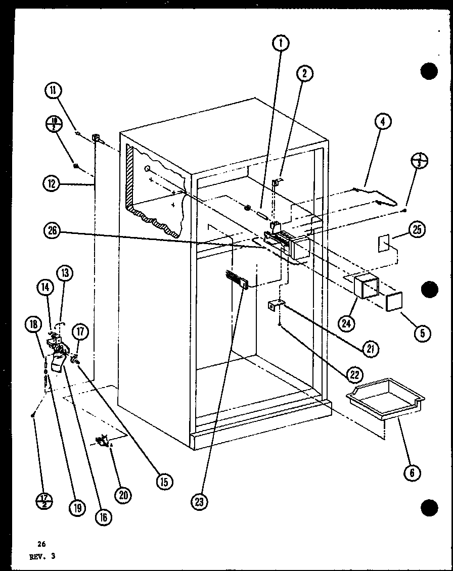 Amana TR18K-P7791126W (tri18k/p7791128w) (tri18k/p7791129w) diagram