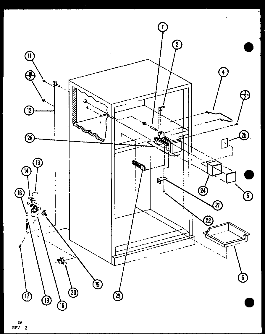 Amana TCI22K-P7803244W (tci20k/p7803217w) (tci20k/p7803218w) diagram