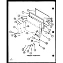 Amana TCI22K-P7803244W freezer door parts (tc22k/p7803219w) (tci22k/p7803220w) (tci22k/p7803244w) (tc22k/p7859203w) diagram