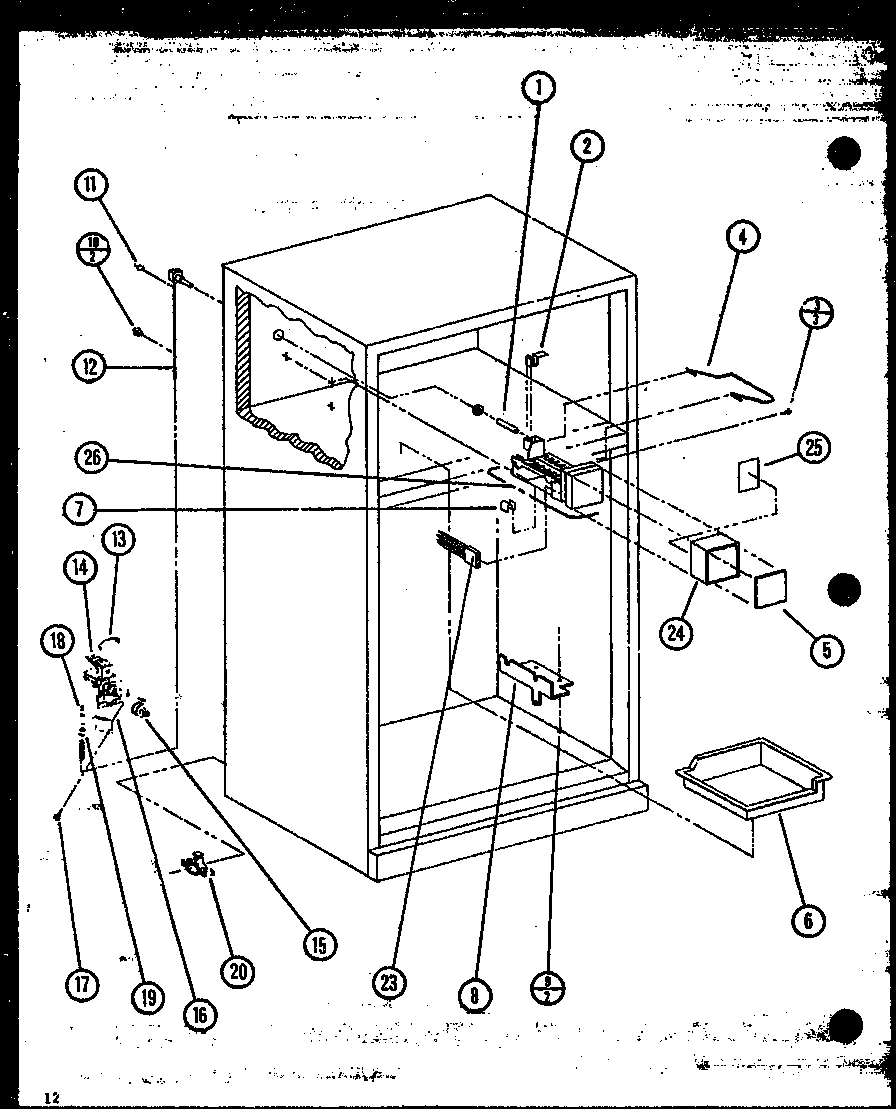 Amana TXI20M-P7858518W (txi18m/p7858516w) (txi18m/p7858517w) diagram