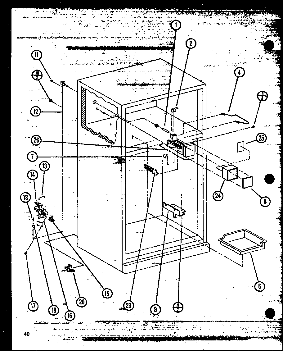 Amana TL18M-P7858511W (tli22m/p7858525w) diagram