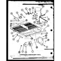 Amana TLI22M-P7858524W compressor compartment parts (tl22m/p7858515w) (tli22m/p7858525w) diagram