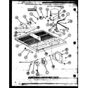 Amana TM18J2-P7859215W compressor compartment parts diagram