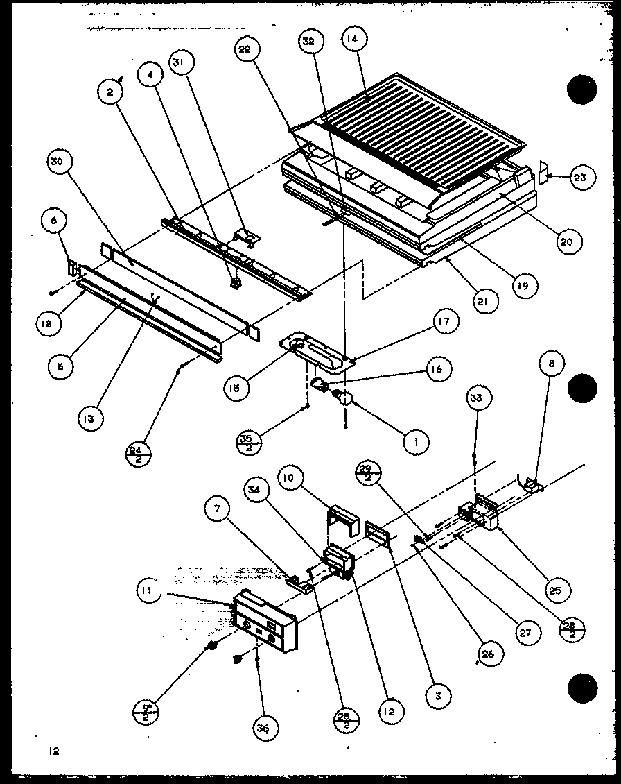 Amana D7824702 (trg18qb3g/p1111315wg) (trg18qb3l/p1111315wl) (trg18qb3w/p1111315ww) diagram