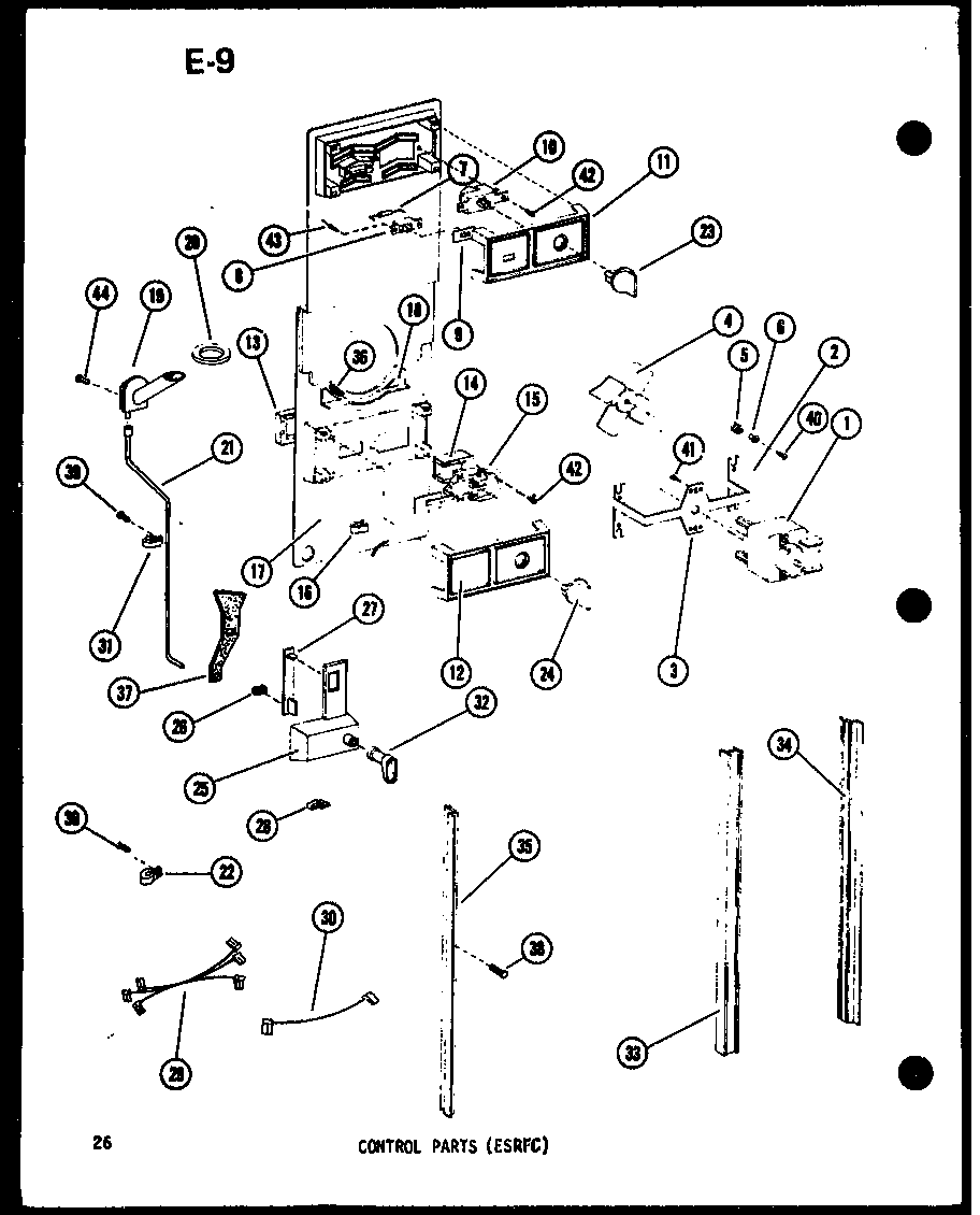 Amana ESRFC16E-C-P74645-14WC control parts (esrfc) (esrfc14e-g/p74645-12wg) (esrfc14e-a/p74645-12wa) (esrfc14e-c/p74645-12wc) (esrfc14e-l/p74645-12wl) (esrfc14e/p74645-12w) (esrfc16e-c/p74645-14wc) (esrfc16e/p74645-14w) (esrfc16e-a/p74645-14wa) (esrfc16e-l/p74645-14wl) (esrfc16e-g/p7 diagram