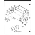 Amana TM20M-P7859217W freezer door parts (tm20m/p7859216w) (tm20m/p7859217w) diagram