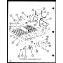 Amana TC18M-P7858501W compressor compartment parts (tc22m/p7858505w) diagram