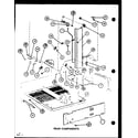 Amana TC18M-P7858501W rear components (tc22m/p7858505w) diagram