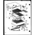 Amana TM16N1-P1102116W interior accessories (tm18n/p1102103w) (tm18n/p1102104w) diagram