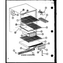 Amana TM16N1-P1102116W interior accessories (tm20n/p1102105w) (tm20n/p1102106w) diagram