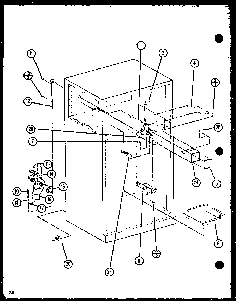 Amana TX18N-P1106207W (txi20n/p1106218w) (txi20n/p1106219w) diagram