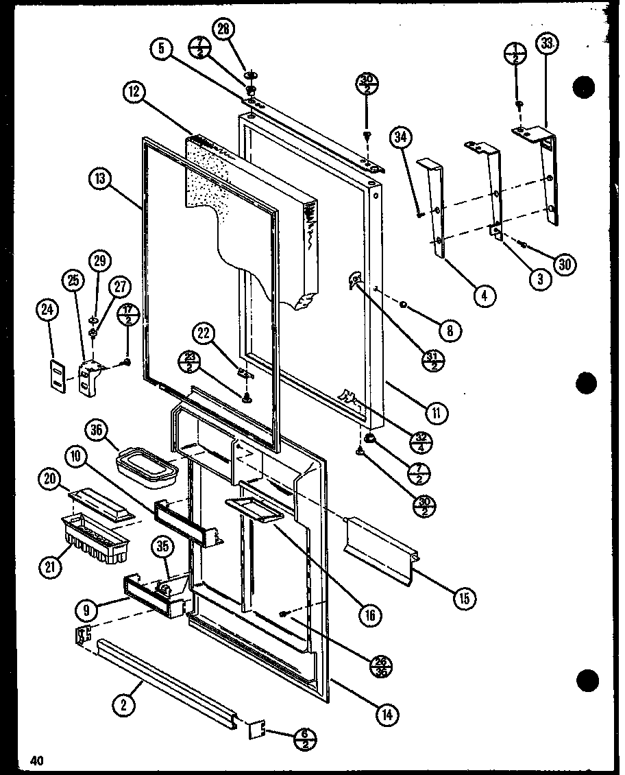 Amana TX18N-P1106207W (tx22n/p1106210w) diagram