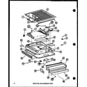 Amana TM14G-1-P75658-18W center mullion/evaporator parts (tm14g-c/p75658-14wc) (tm14g/p75658-14w) (tm14g-a/p75658-14wa) (tm14g-l/p75658-14wl) (tm14g-g/p75658-14wg) (tm14g-1/p75658-15w) (tm14g-1-g/p75658-15wg) (tm14g-1-a/p75658-15wa) (tm14g-1-c/p75658-15wc) (tm14g-1-l/p75658-15wl) diagram