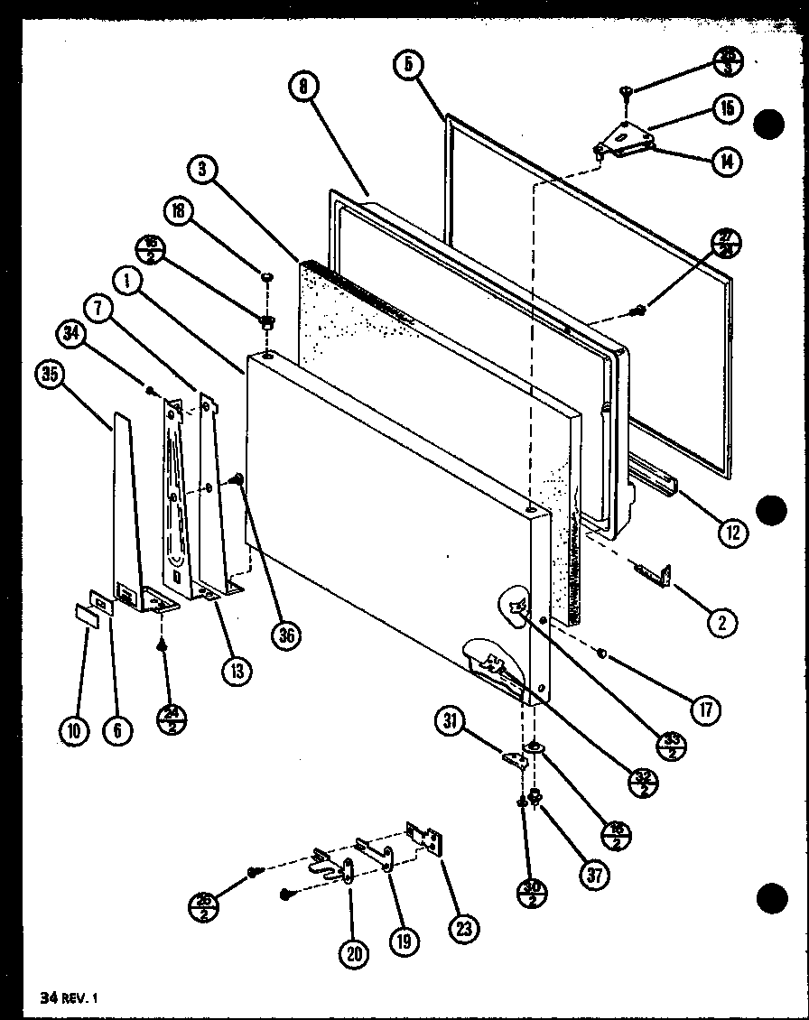 Amana TJ18N-P1106111W (tj22n/p1106115w) (tq22nb/p1114001w) diagram