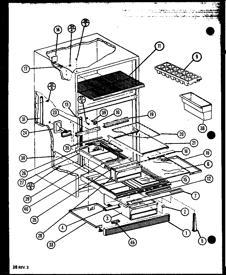 Amana TJ18N-P1106111W (tj22n/p1106115w) (tq22nb/p1114001w) diagram