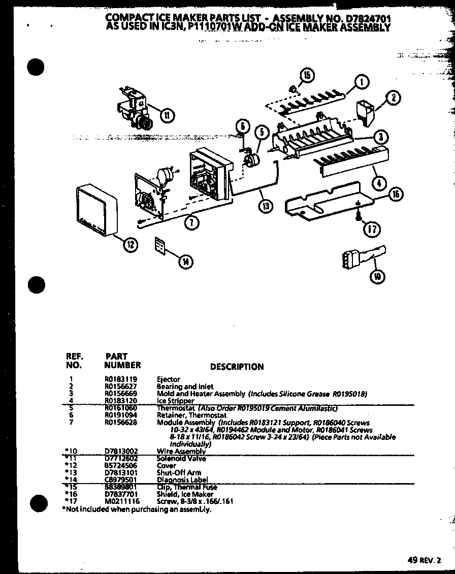 Amana TJ18N-P1106111W (ic3n/p1110701w) diagram