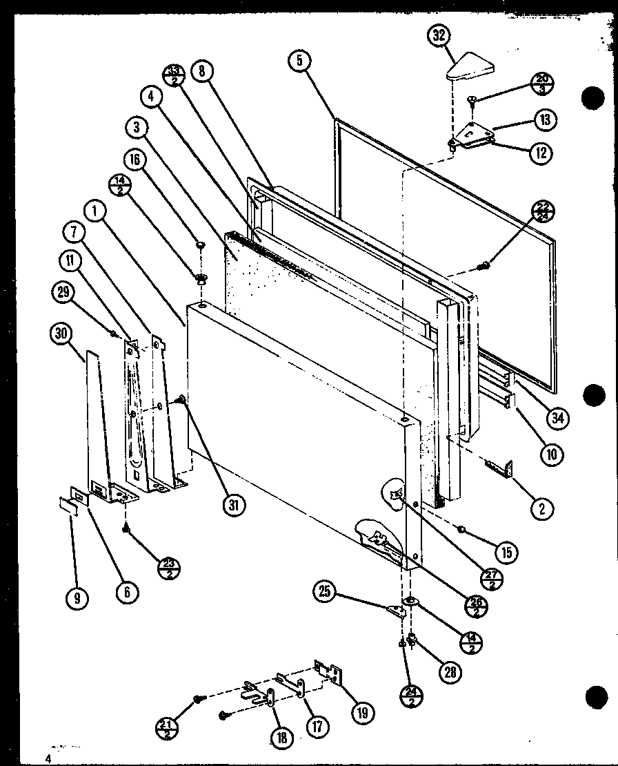 Amana 85078-P1109004W (85071/p1109001w) (85071/p1109002w) (85078/p1109003w) (85078/p1109004w) diagram