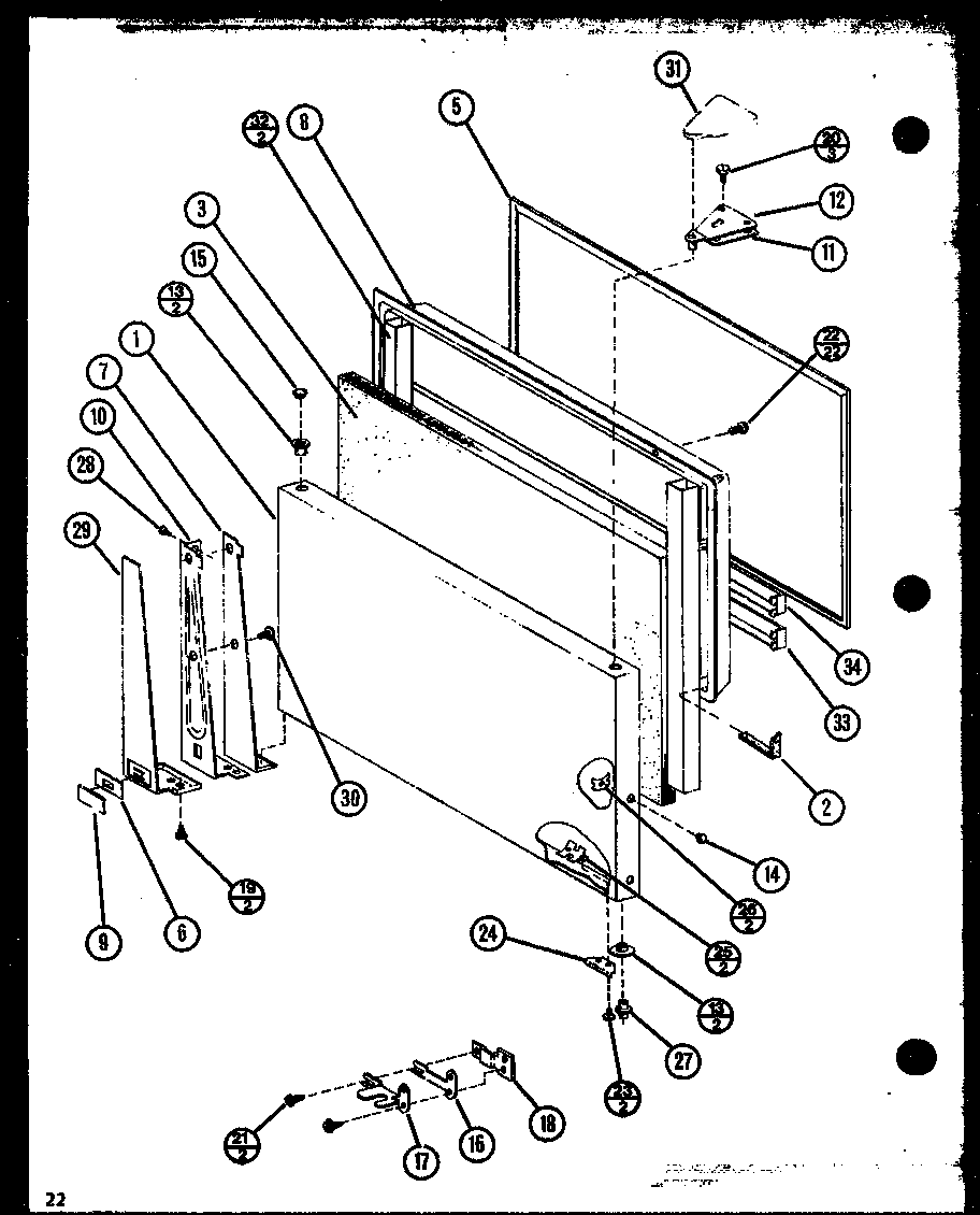 Amana 85088-P1109008W (85271/p1109009w) (85278/p1109010w) (85281/p1109011w) (85288/p1109012w) diagram