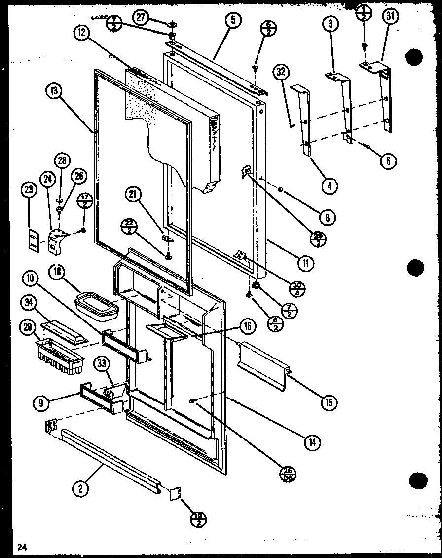 Amana 85088-P1109008W (85271/p1109009w) (85278/p1109010w) (85281/p1109011w) (85288/p1109012w) diagram