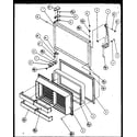 Amana TC22QG-P1114903WG freezer door diagram