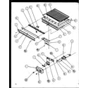 Amana TC22QG-P1114903WG compartment separator diagram