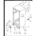 Amana TC22QG-P1114903WG outer cabinet parts diagram