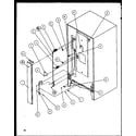 Amana TC22QG-P1114903WG rear cabinet parts diagram